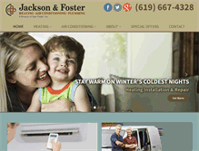 Tablet Screenshot of jacksonfoster.com